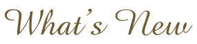 what’s new